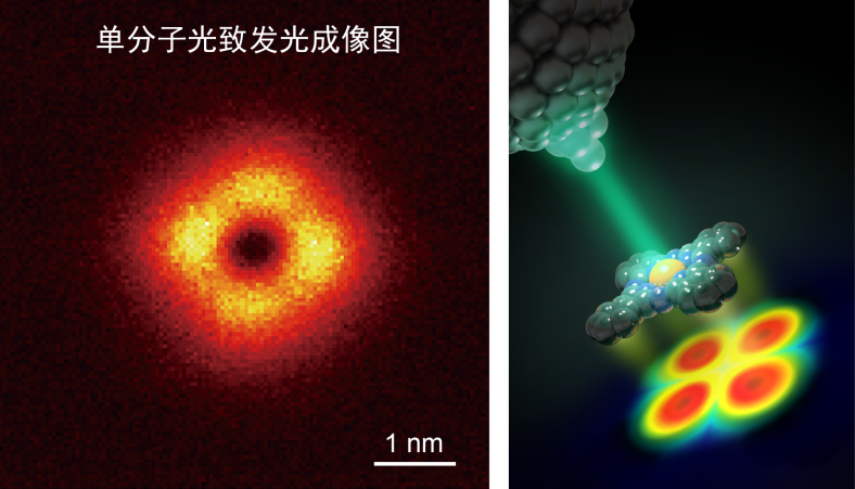 我國科學(xué)家首次實(shí)現(xiàn)亞分子分辨的單分子光致熒光成像